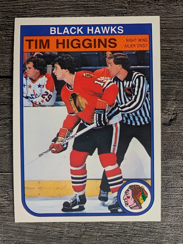 1982-83 O-Pee-Chee #66 Tim Higgins
