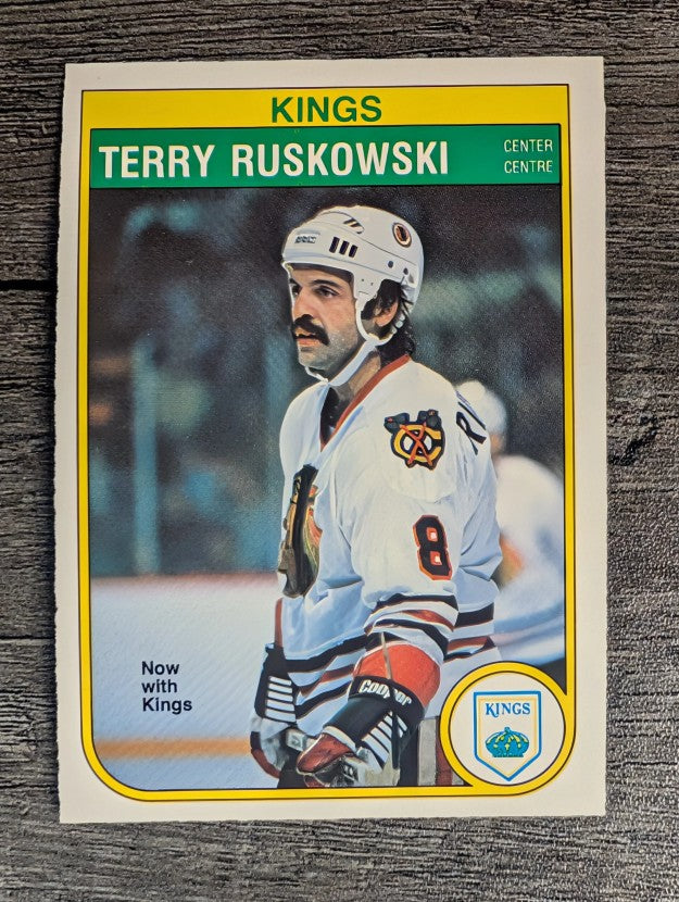 1982-83 O-Pee-Chee #72 Terry Ruskowski
