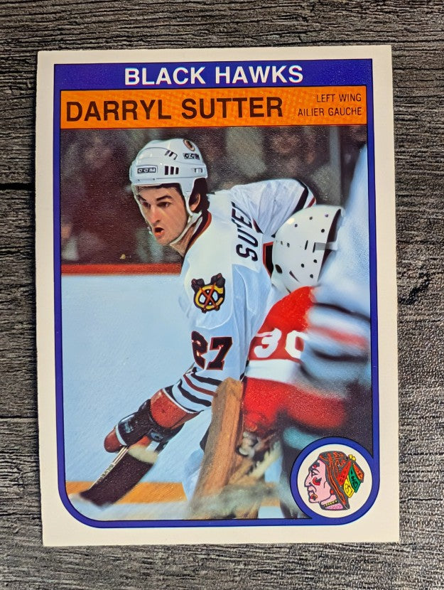 1982-83 O-Pee-Chee #76 Darryl Sutter