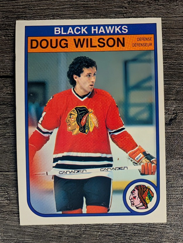 1982-83 O-Pee-Chee #77 Doug Wilson