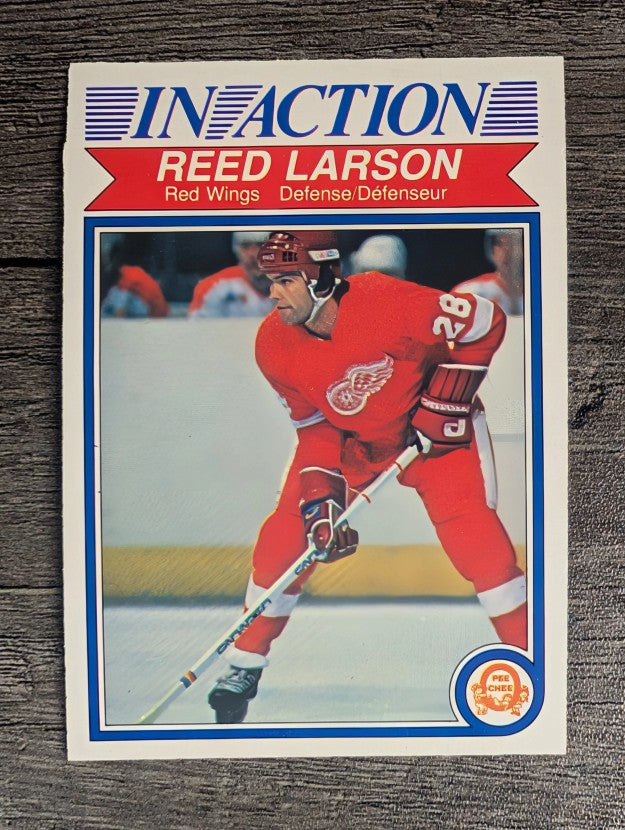 1982-83 O-Pee-Chee #89 Reed Larson IA