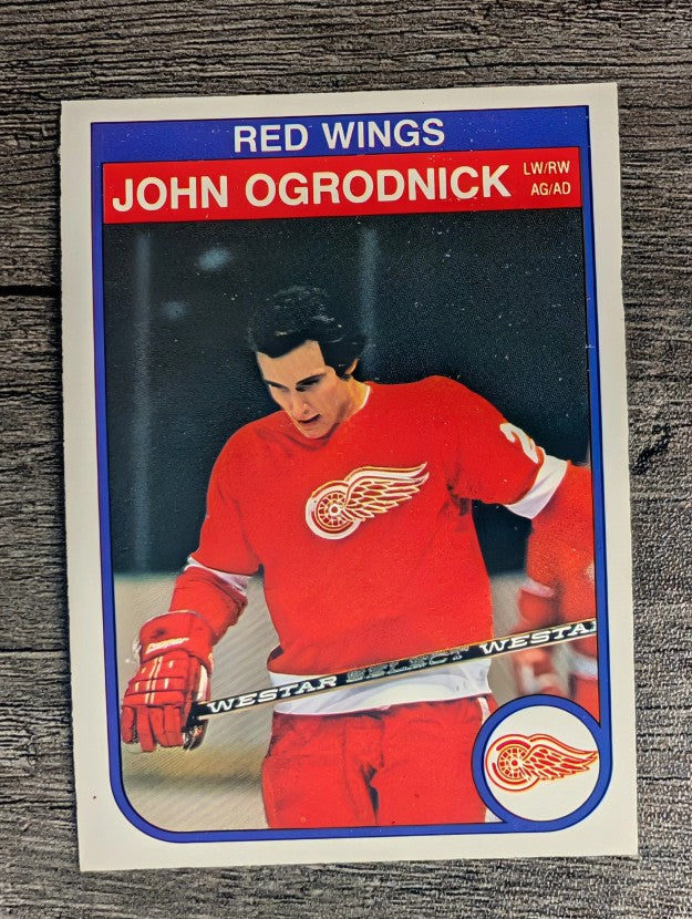 1982-83 O-Pee-Chee #92 John Ogrodnick