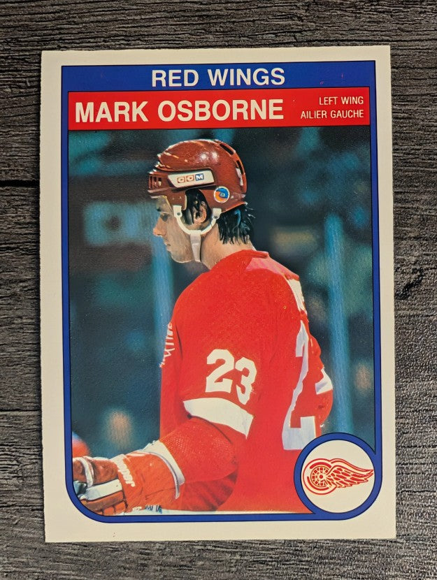 1982-83 O-Pee-Chee #93 Mark Osborne RC