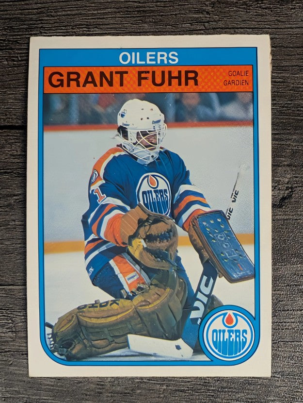 1982-83 O-Pee-Chee #105 Grant Fuhr RC