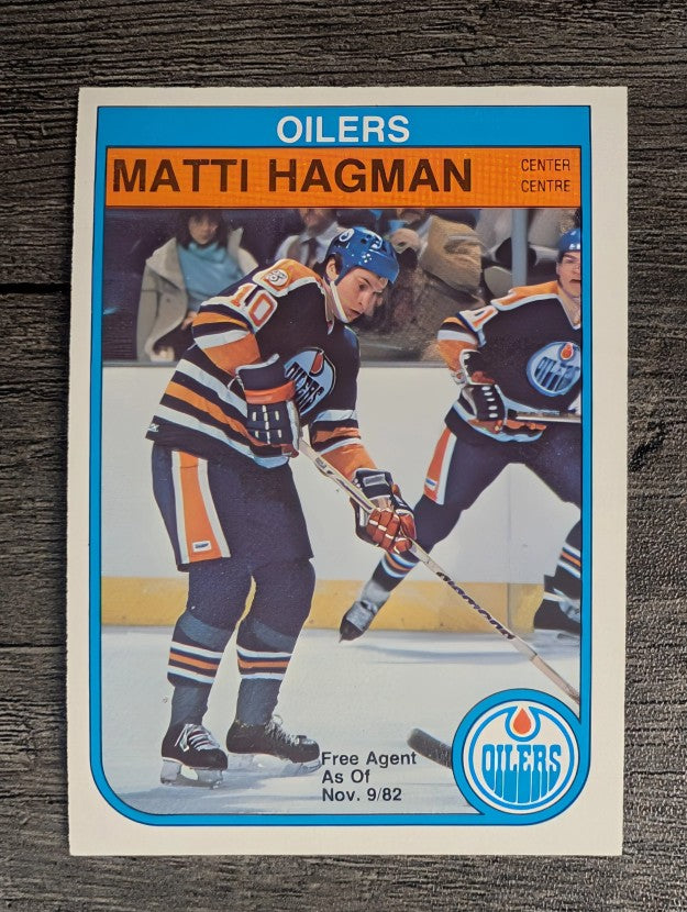 1982-83 O-Pee-Chee #108 Matti Hagman