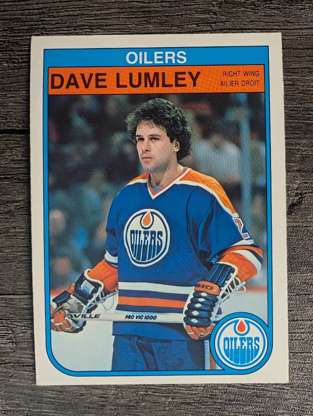 1982-83 O-Pee-Chee #114 Dave Lumley