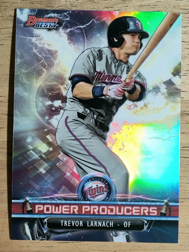2018 Bowman's Best Power Producers Refractors #PPTL Trevor Larnach