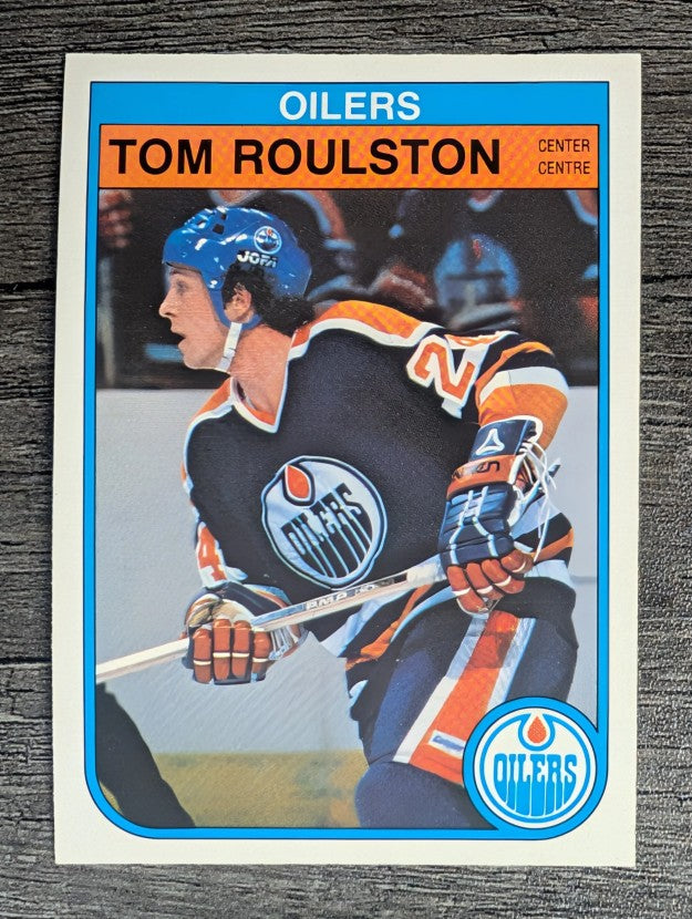 1982-83 O-Pee-Chee #118 Tom Roulston RC