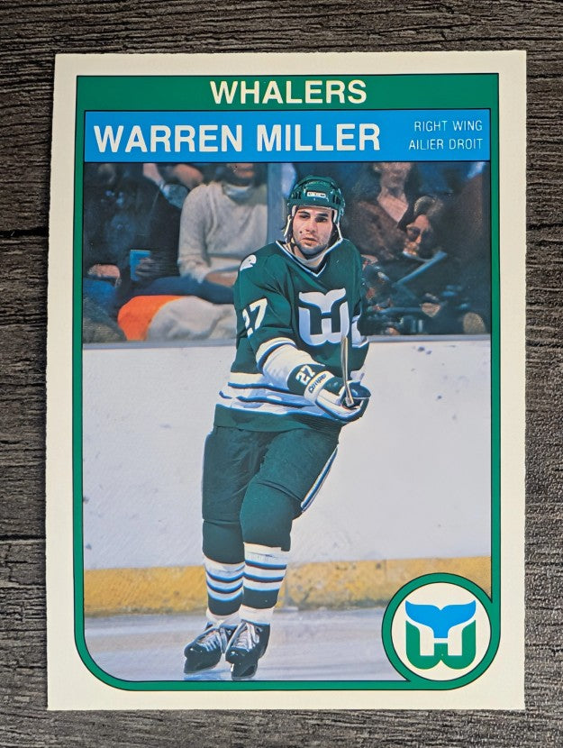 1982-83 O-Pee-Chee #127 Warren Miller