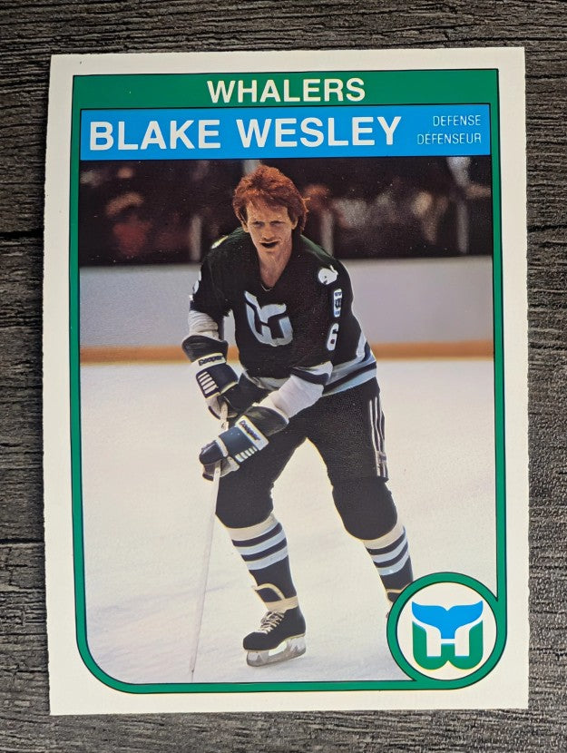 1982-83 O-Pee-Chee #133 Blake Wesley RC