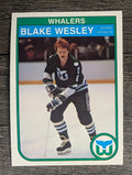 1982-83 O-Pee-Chee #133 Blake Wesley RC