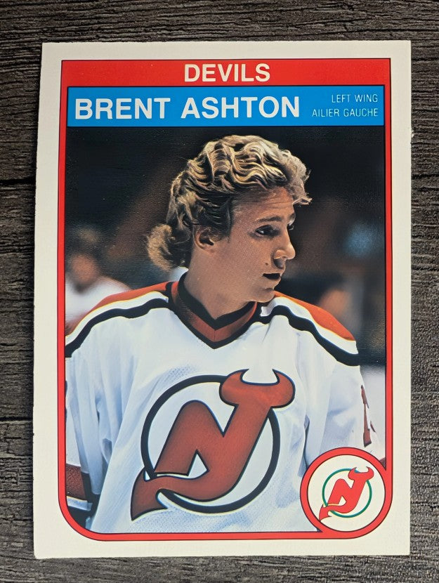 1982-83 O-Pee-Chee #135 Brent Ashton RC