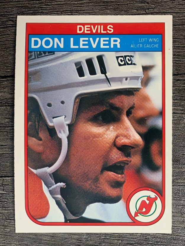 1982-83 O-Pee-Chee #141 Don Lever