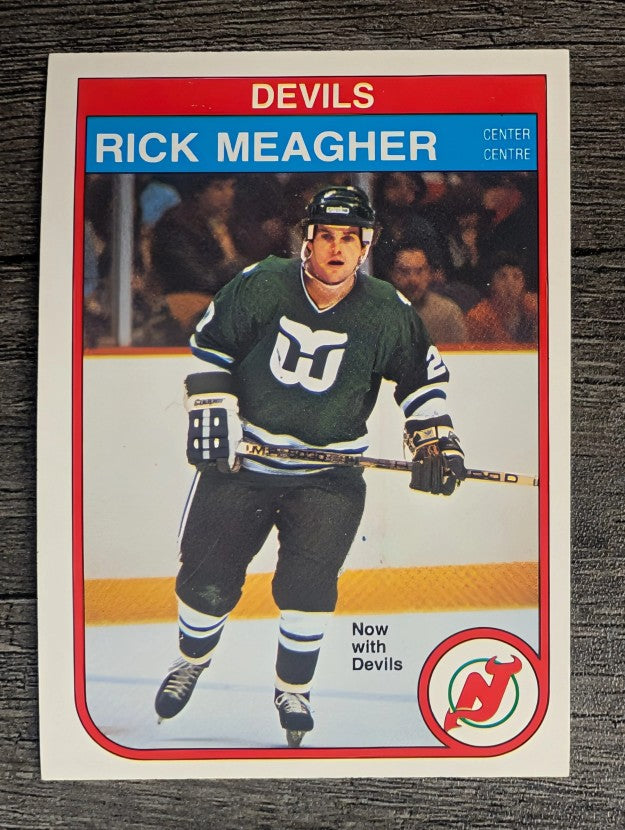 1982-83 O-Pee-Chee #144 Rick Meagher RC