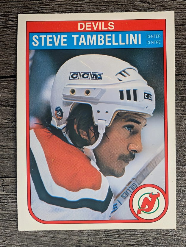 1982-83 O-Pee-Chee #147 Steve Tambellini