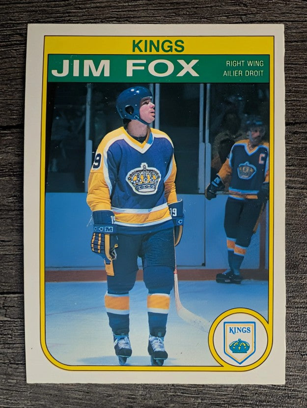 1982-83 O-Pee-Chee #154 Jim Fox