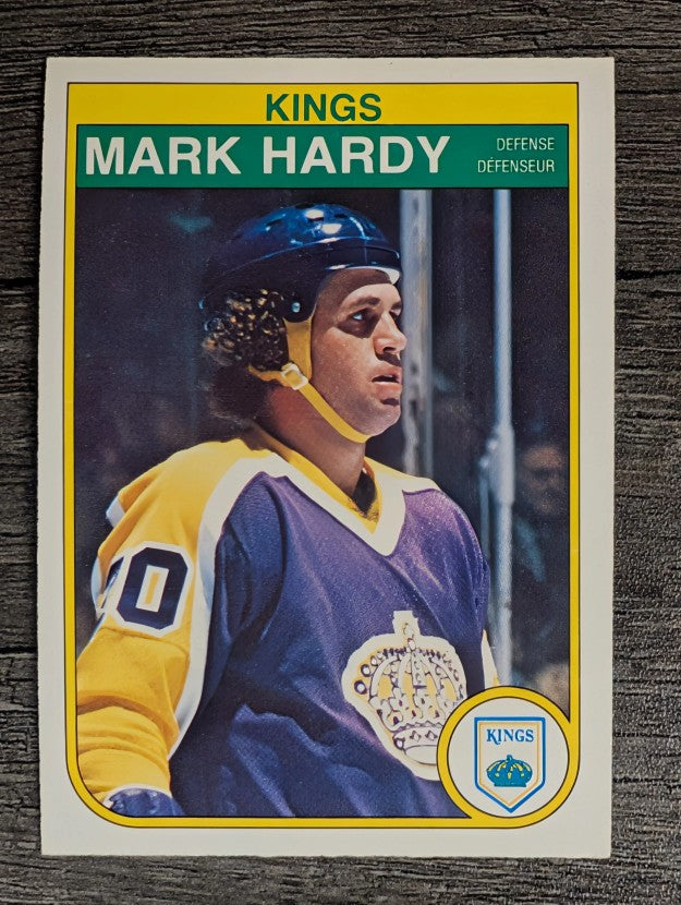1982-83 O-Pee-Chee #155 Mark Hardy RC
