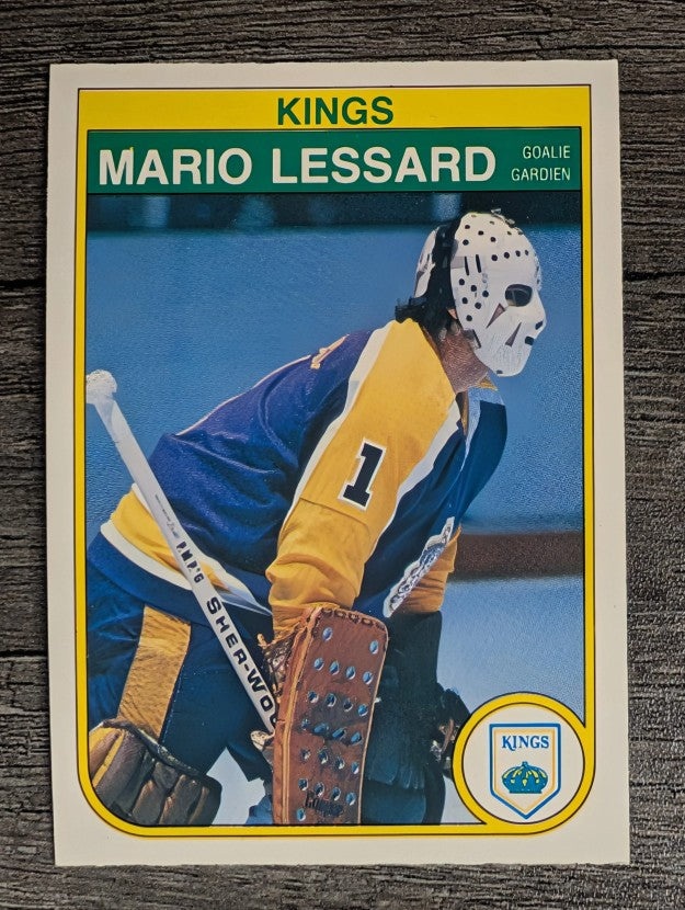 1982-83 O-Pee-Chee #156 Mario Lessard