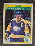 1982-83 O-Pee-Chee #157 Dave Lewis