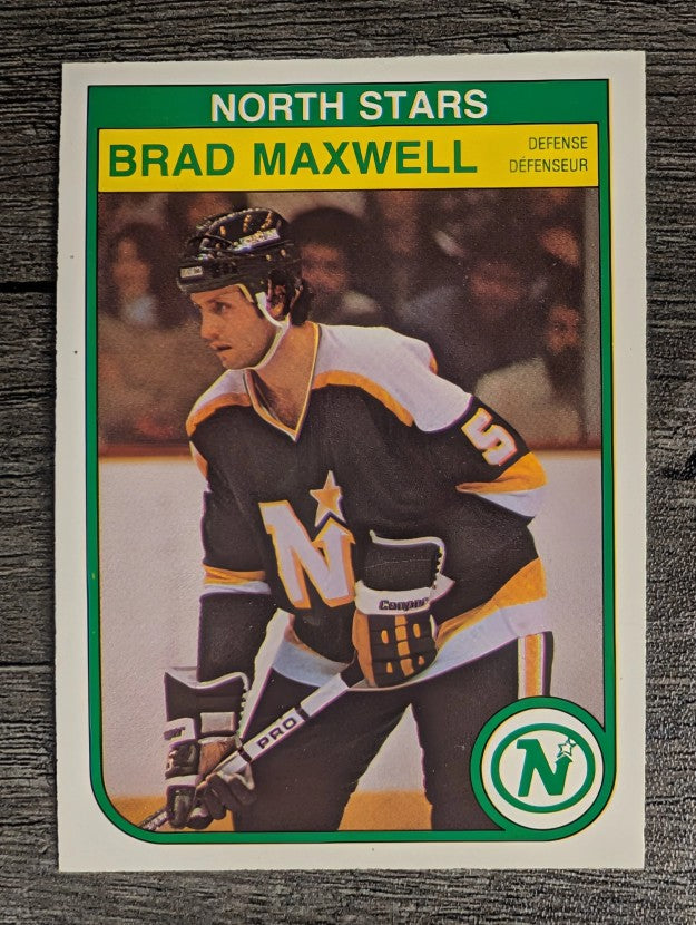 1982-83 O-Pee-Chee #168 Brad Maxwell