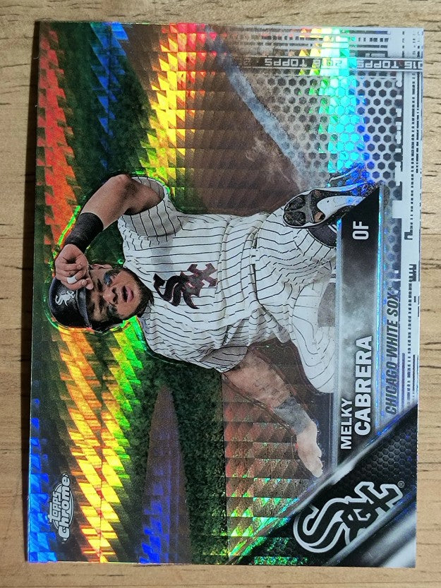 2016 Topps Chrome Prism Refractors #106 Melky Cabrera