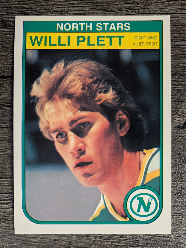 1982-83 O-Pee-Chee #173 Willi Plett