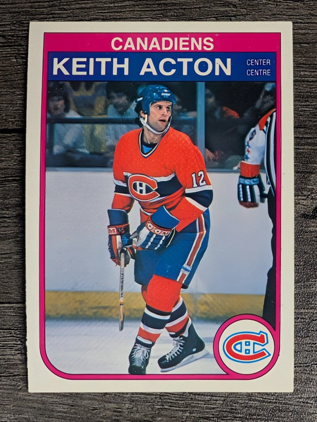 1982-83 O-Pee-Chee #179 Keith Acton