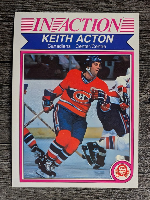 1982-83 O-Pee-Chee #180 Keith Acton IA