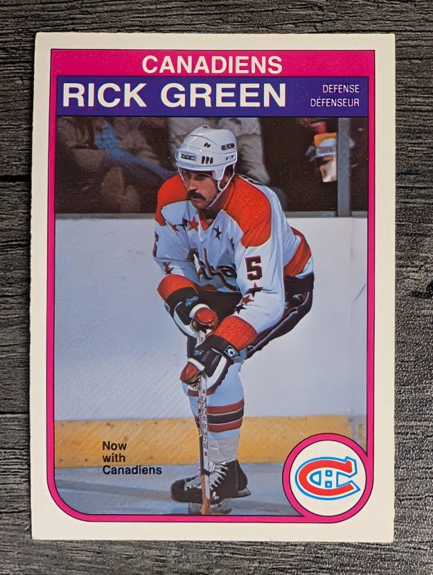 1982-83 O-Pee-Chee #183 Rick Green