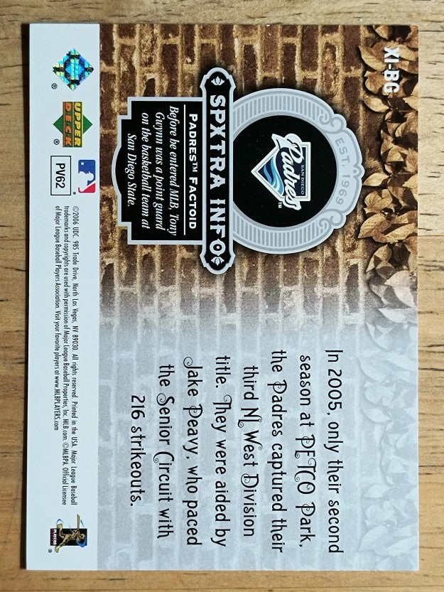 2006 SPx SPxtra Info #BG Brian Giles