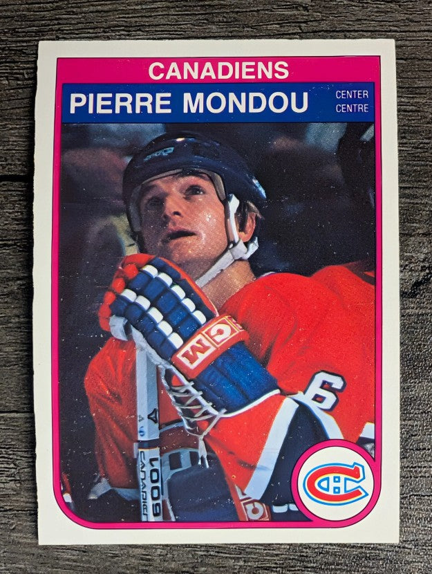 1982-83 O-Pee-Chee #188 Pierre Mondou