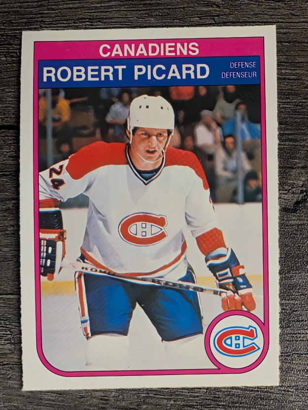 1982-83 O-Pee-Chee #190 Robert Picard