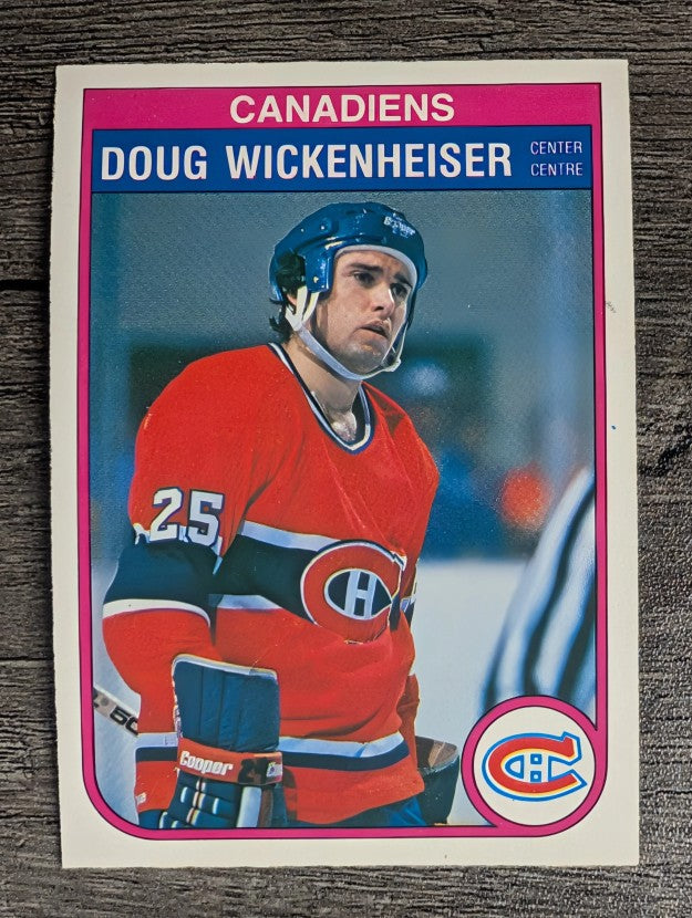 1982-83 O-Pee-Chee #196 Doug Wickenheiser