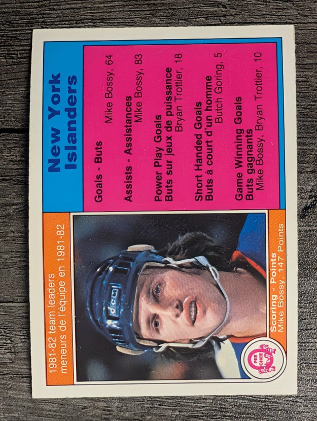 1982-83 O-Pee-Chee #197 Mike Bossy TL