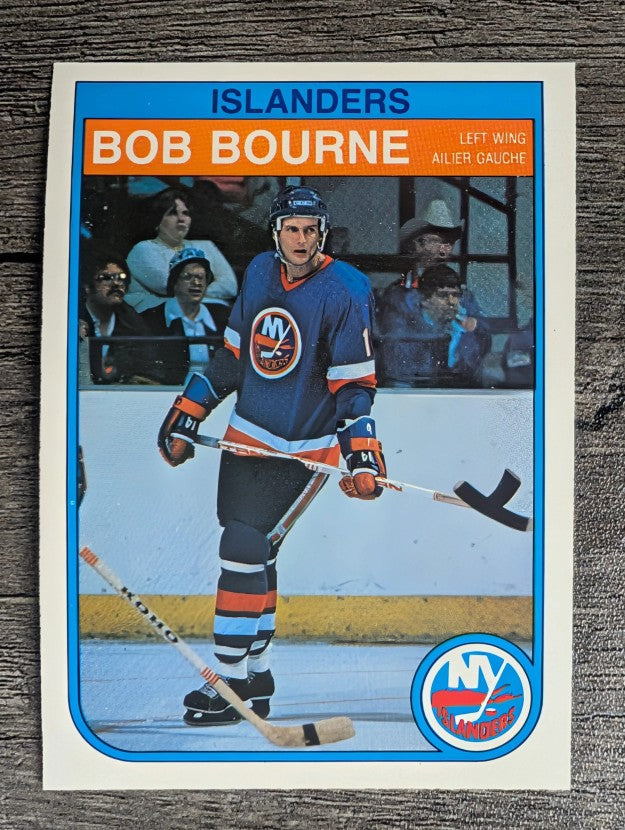 1982-83 O-Pee-Chee #198 Bob Bourne