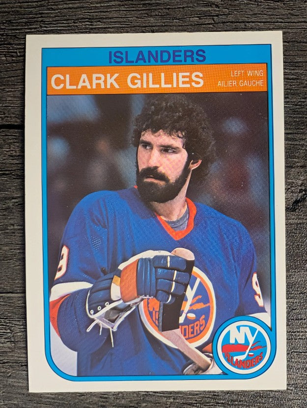 1982-83 O-Pee-Chee #201 Clark Gillies