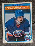 1982-83 O-Pee-Chee #202 Tomas Jonsson RC