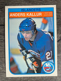 1982-83 O-Pee-Chee #203 Anders Kallur