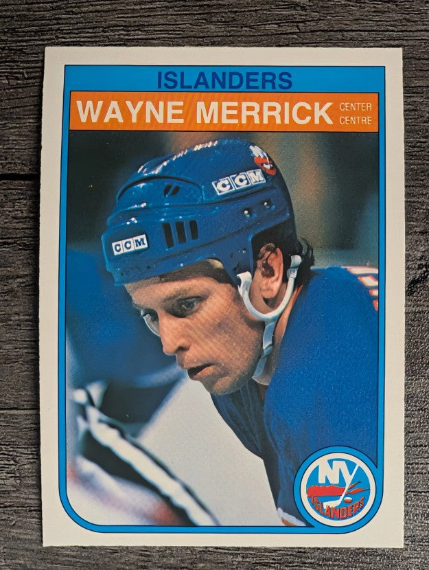 1982-83 O-Pee-Chee #205 Wayne Merrick
