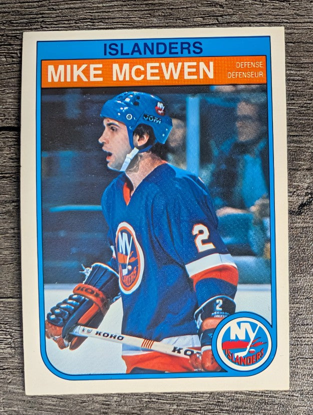 1982-83 O-Pee-Chee #207 Mike McEwen