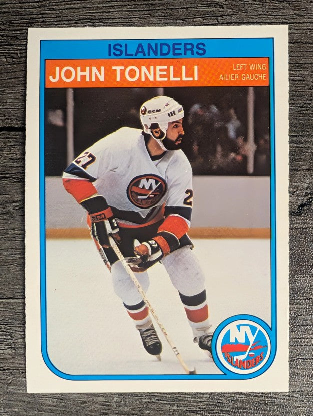 1982-83 O-Pee-Chee #213 John Tonelli