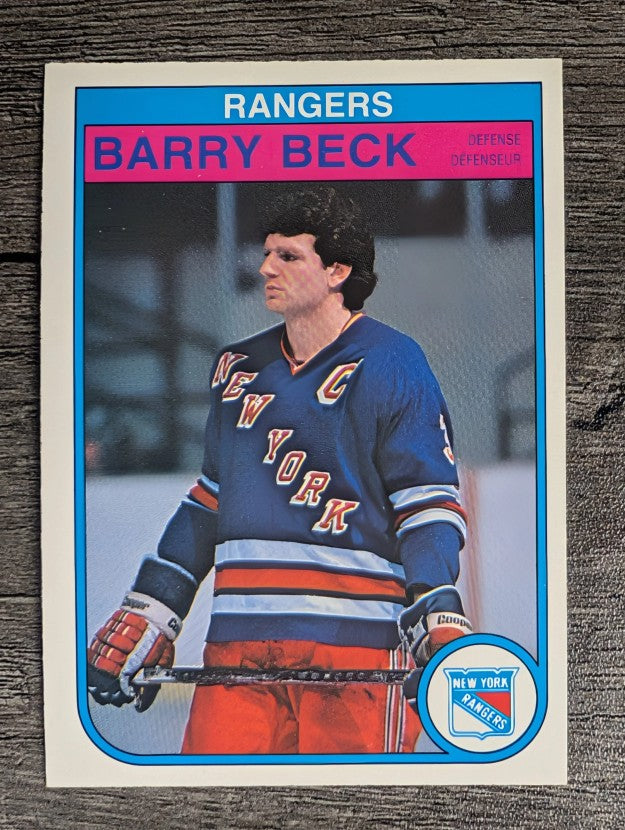 1982-83 O-Pee-Chee #219 Barry Beck