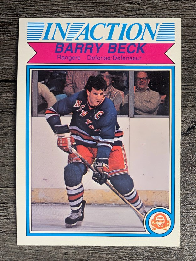 1982-83 O-Pee-Chee #220 Barry Beck IA