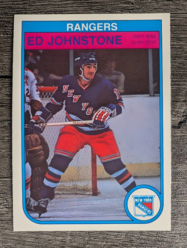 1982-83 O-Pee-Chee #226 Ed Johnstone