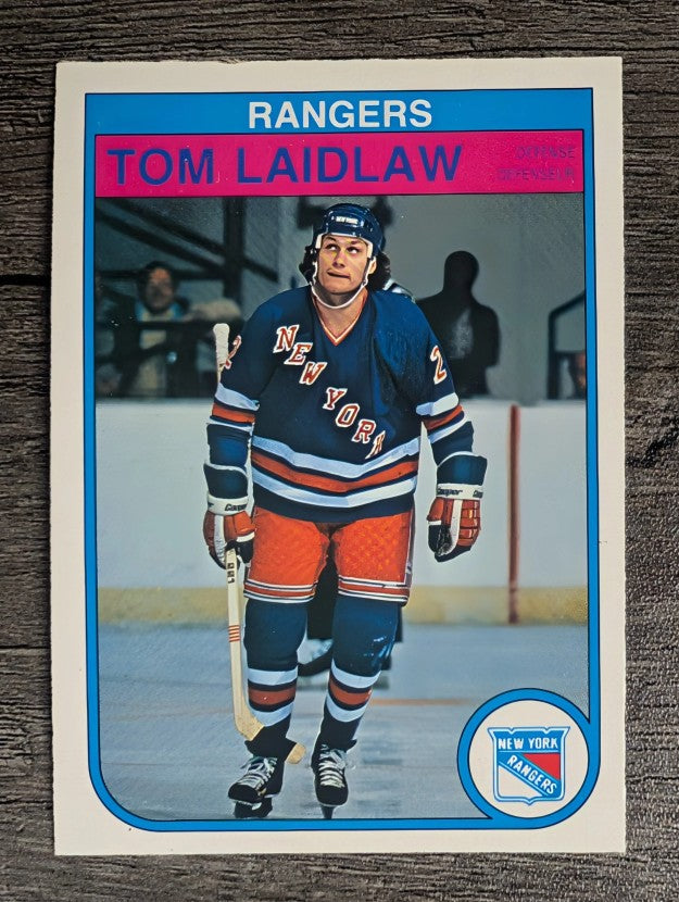 1982-83 O-Pee-Chee #227 Tom Laidlaw