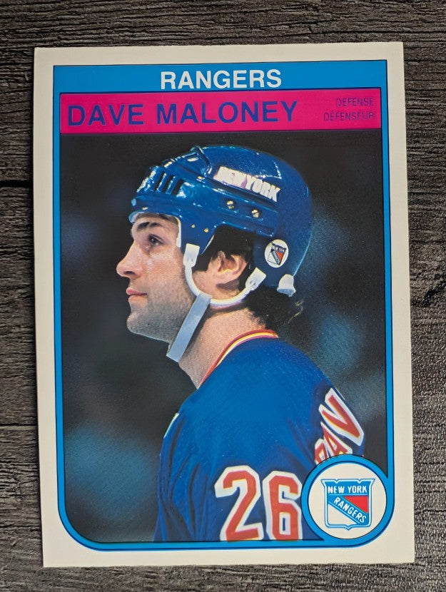 1982-83 O-Pee-Chee #228 Dave Maloney