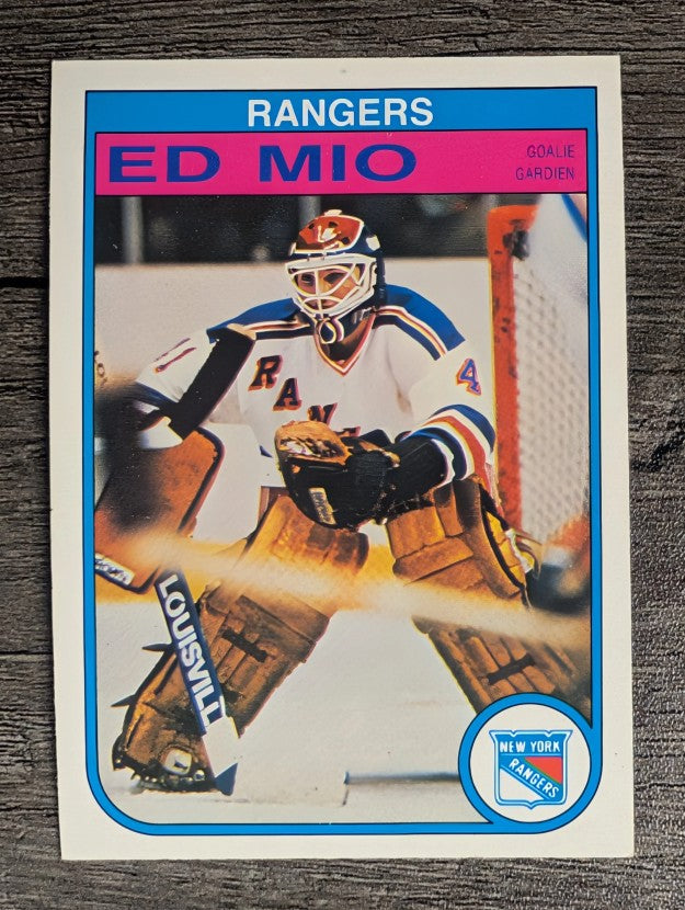1982-83 O-Pee-Chee #230 Eddie Mio