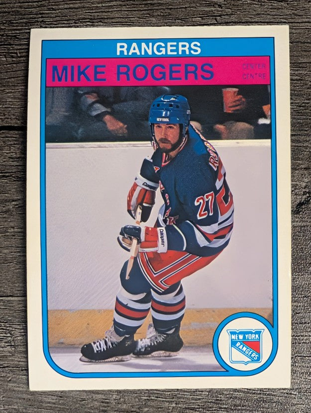 1982-83 O-Pee-Chee #232 Mike Rogers