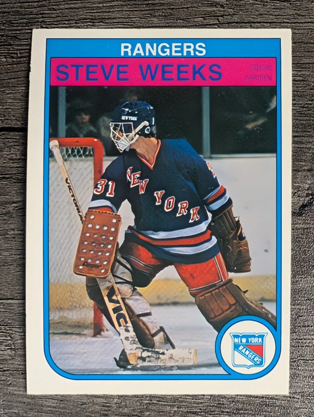 1982-83 O-Pee-Chee #234 Steve Weeks RC
