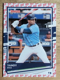 2020 Donruss One Hundred #190 Yandy Diaz